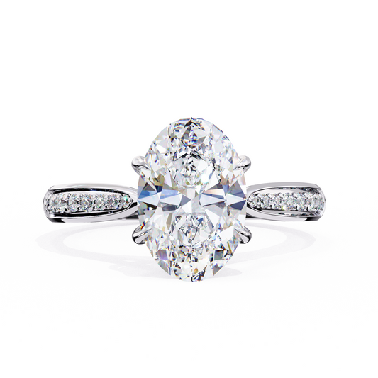 Jessi Lab Diamond Solitaire Ring
