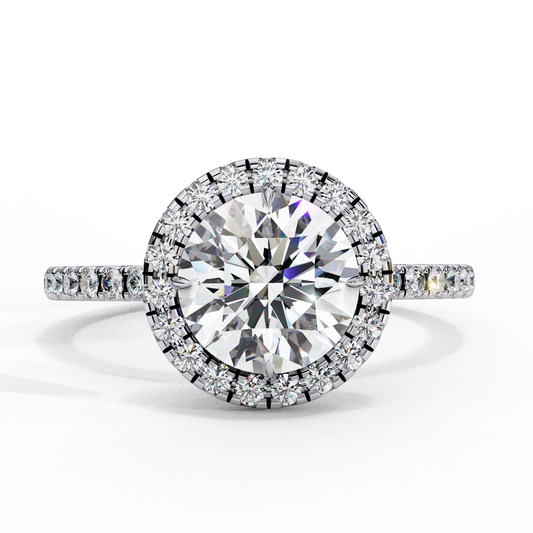June Solitaire Lab Diamond Ring