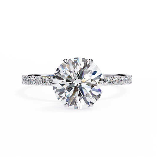Ivanna Solitaire Lab Diamond Ring
