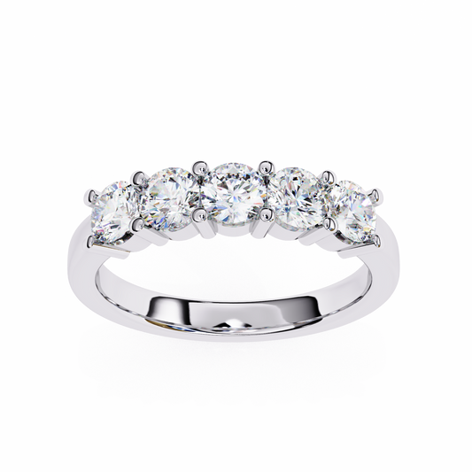 Imara Elegant Man Made Diamond Wedding Bands