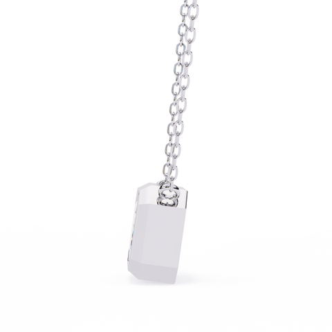 Emerald 1.90ct 14k Gold Pendant White Gold