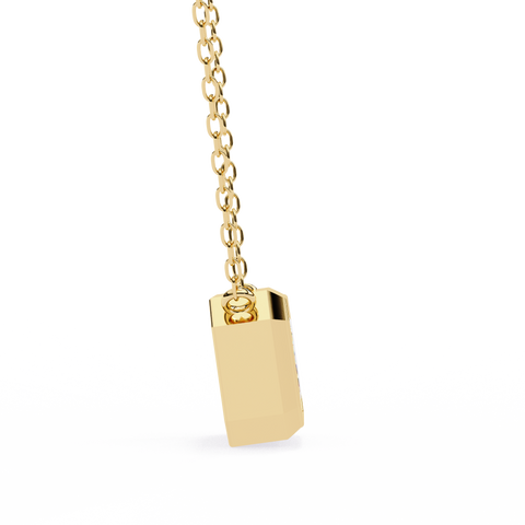 Emerald 1.90ct 14k Gold Pendant Yellow Gold