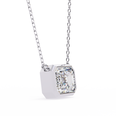 Emerald 1.90ct 14k Gold Pendant White Gold
