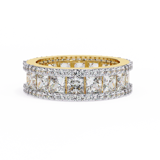 Frida Princess Eternity Band Yellow Gold