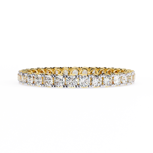 Evana Band Yellow Gold