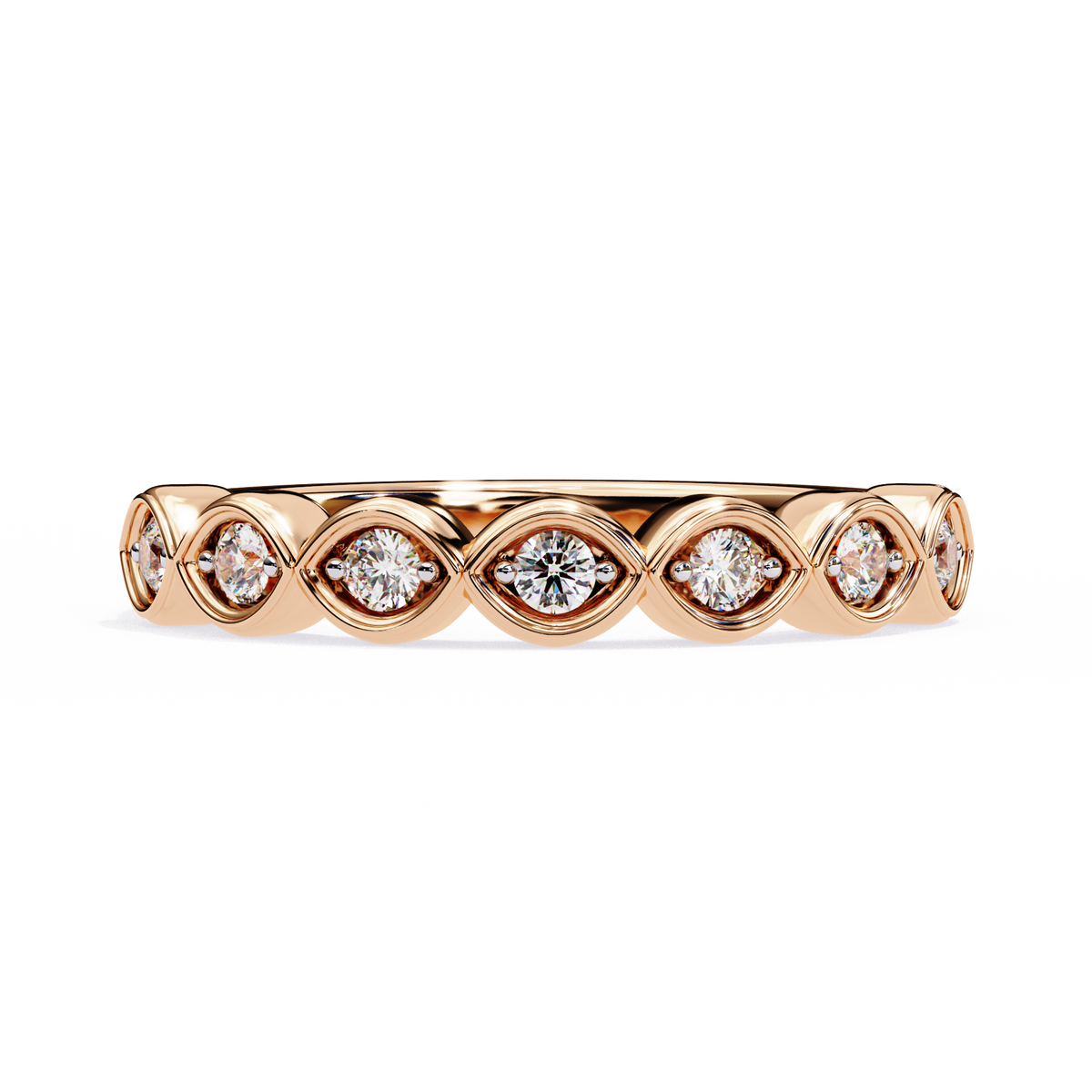 Berklee Bezel Rose Gold