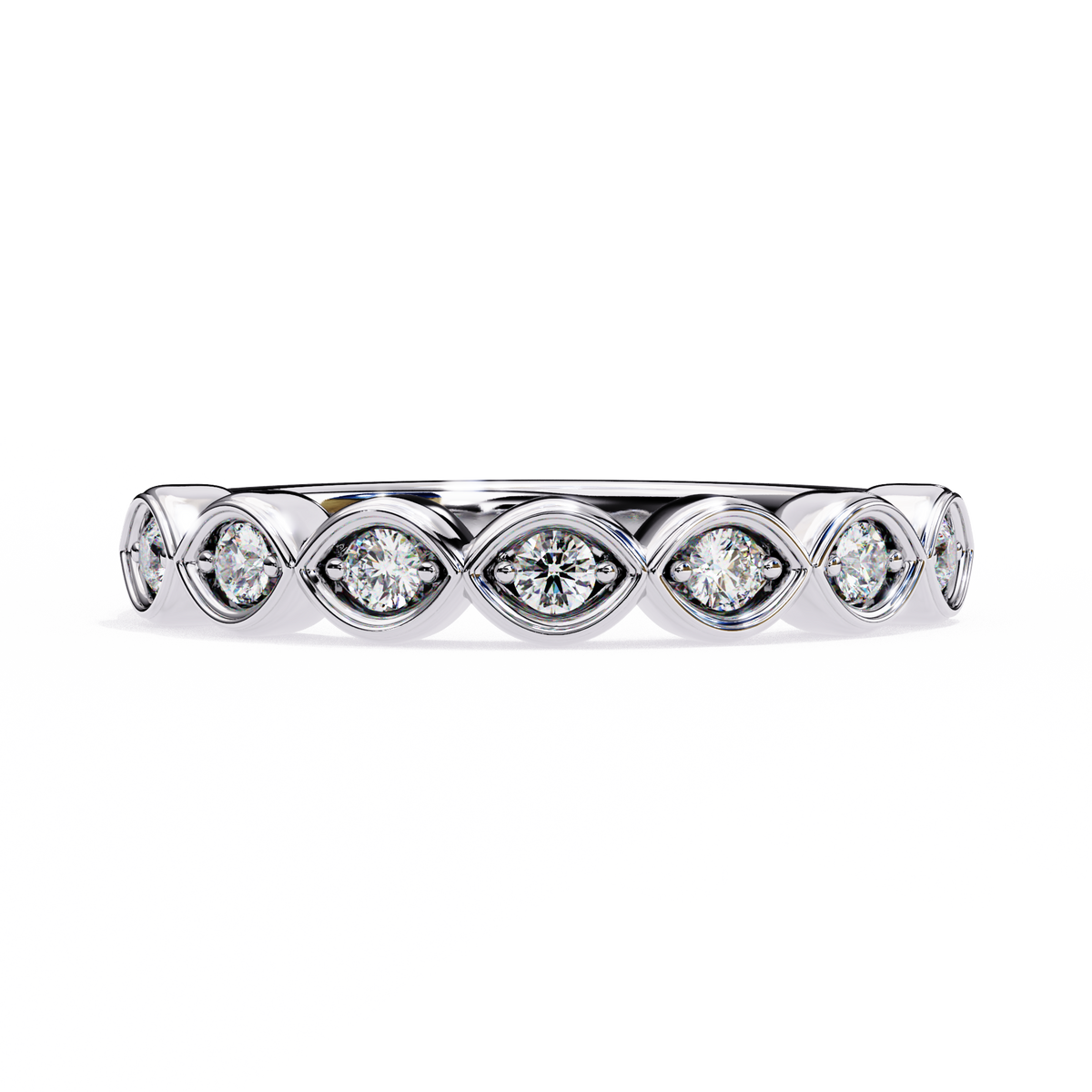 Berklee Bezel White Gold