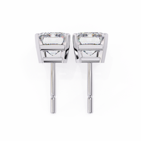 Emerald 2.39ct 14k Diamond Earring White Gold