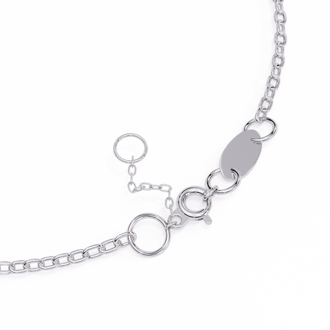 Minimalist Gold Chain Lab Made Women Bracelets
