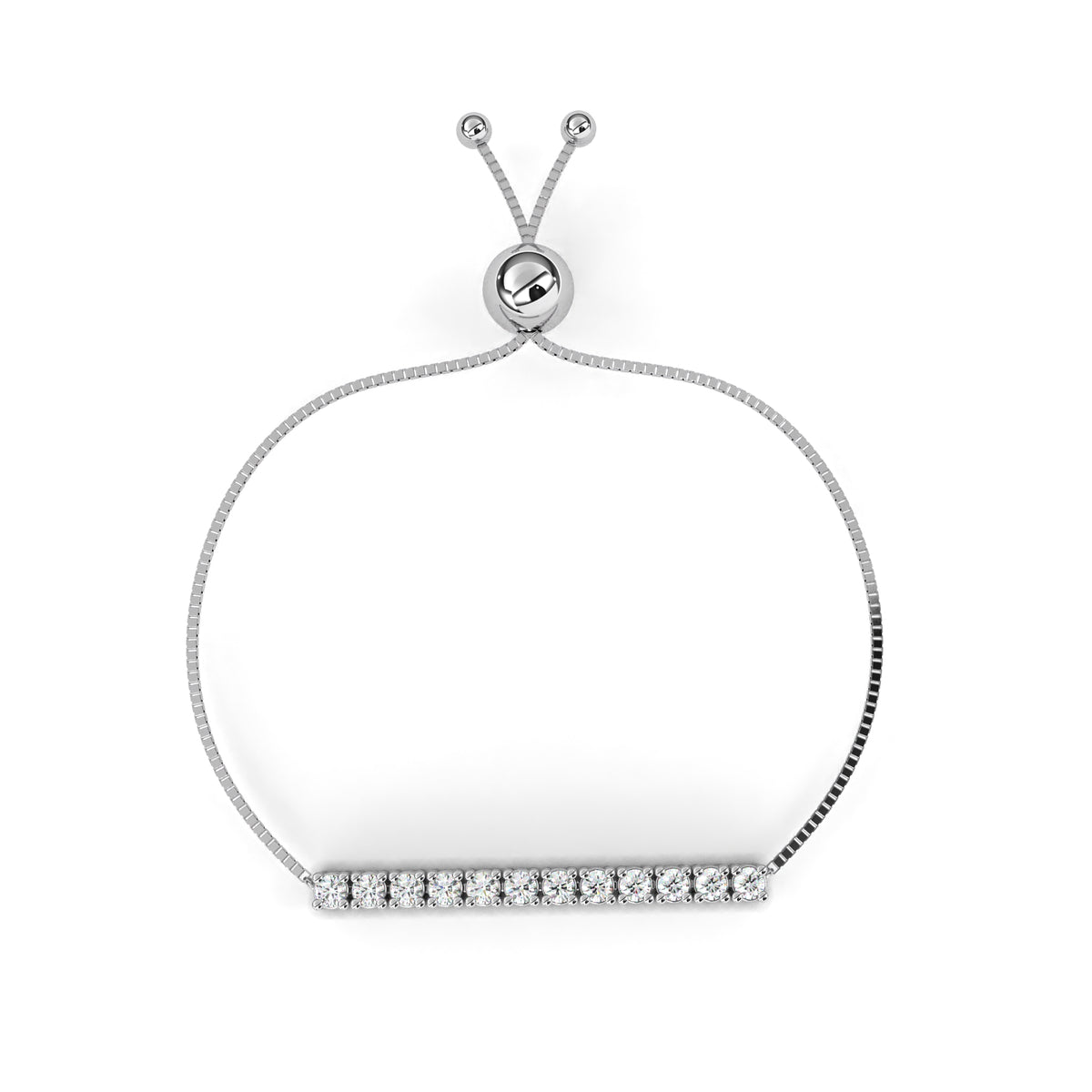 Threads of Love Diamond Bar bracelet