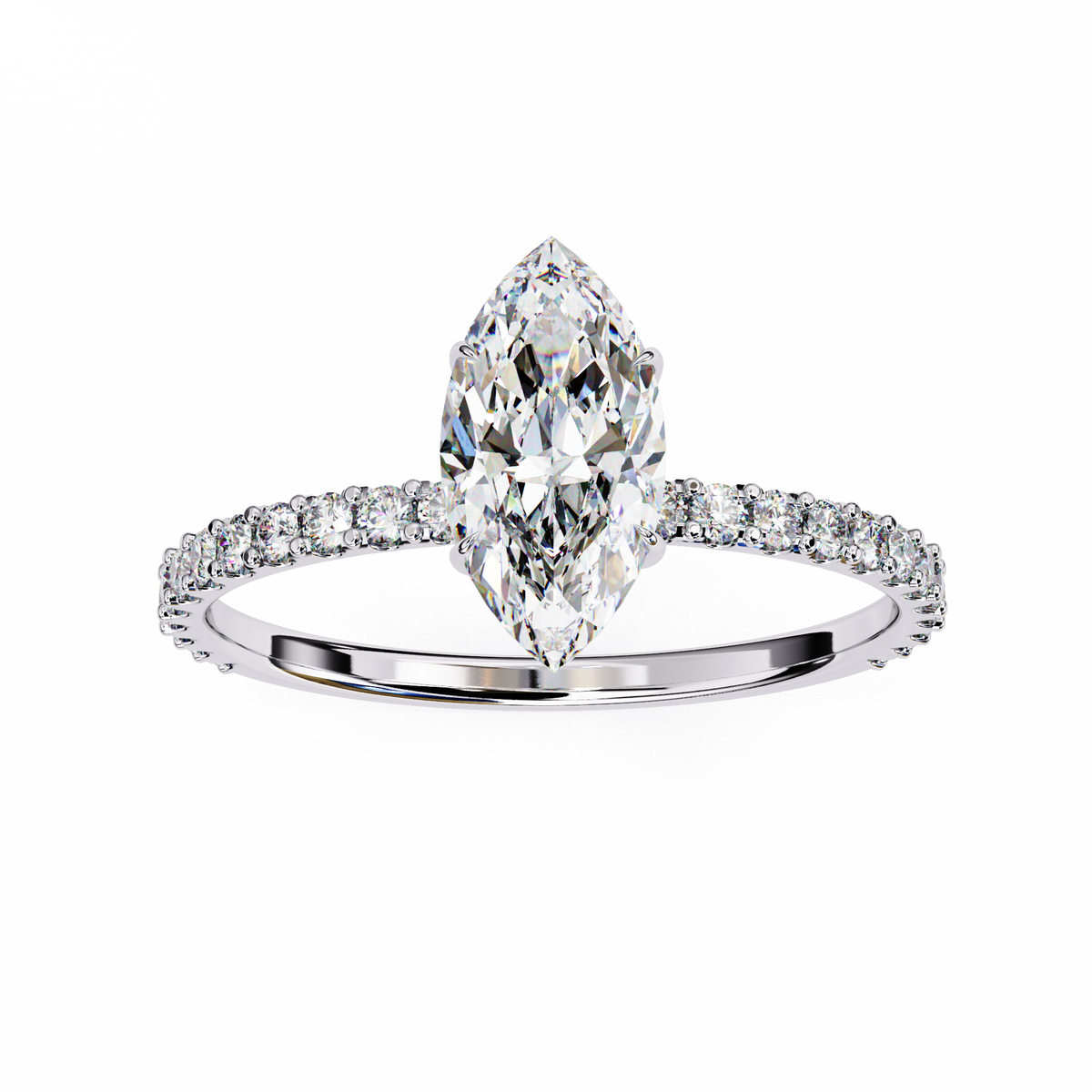 Kyra White Gold