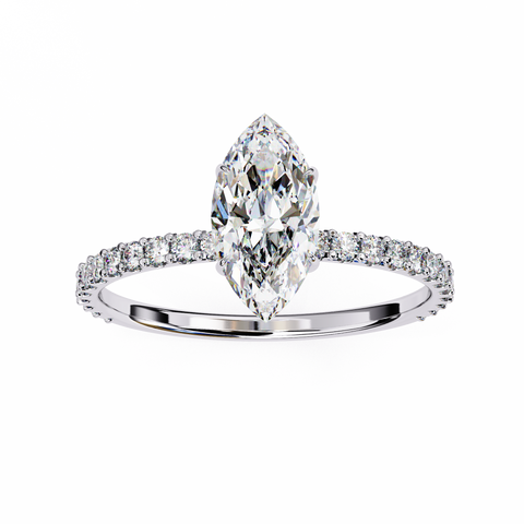 Kyra White Gold
