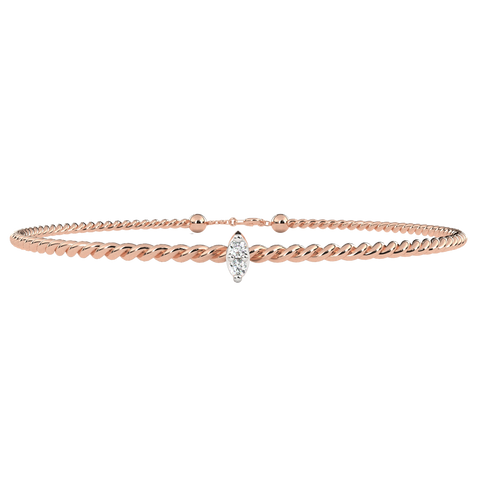 Twisted Elegance Lab Made Women Bracelets