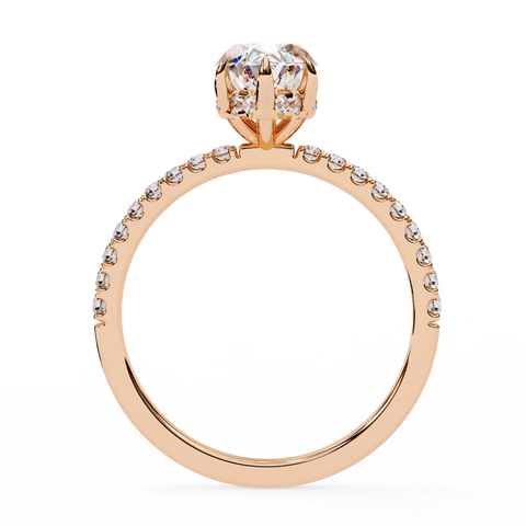 Dania Lab Diamond Solitaire Ring