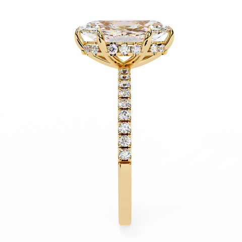 Dania Lab Diamond Solitaire Ring